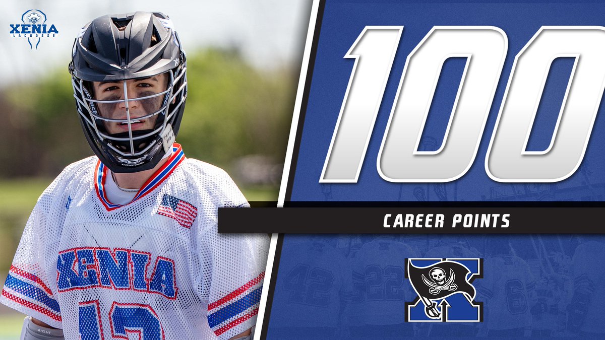XeniaLax's tweet photo. Congratulations to Landon Willis on reaching 100 Career Points tonight on his way to breaking the goals &amp; points record for a game for 16! First ever 100 pt guy in program history! #WE>me @XeniaAthletics #CinDayLax https://t.co/CWCSY25Nwi
