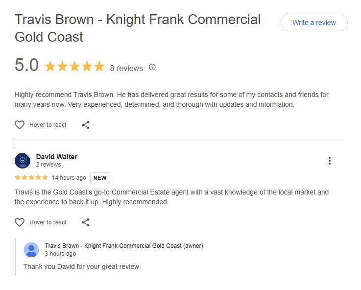 travis00629178's tweet photo. A great way to start the day with a 5 ⭐️ Google review. If you would like some guidance in any commercial property matter let me know, I’m here to help https://t.co/vnTTBjR3nm