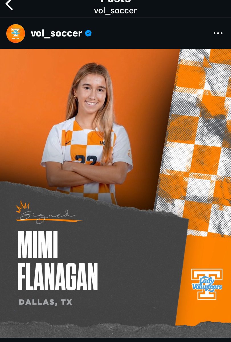 ImSusiebird's tweet photo. Yall please vote for our daughter !  She’s up for Dallas Fort Worth soccer player of the year! She’ll play for TN next year. #VOLNATIOM don’t let us down! Vote for MIMI FLANAGAN! #VFL #GOLADYVOLS 

https://t.co/7G4XEvhaXC https://t.co/QUR3P2D9vl