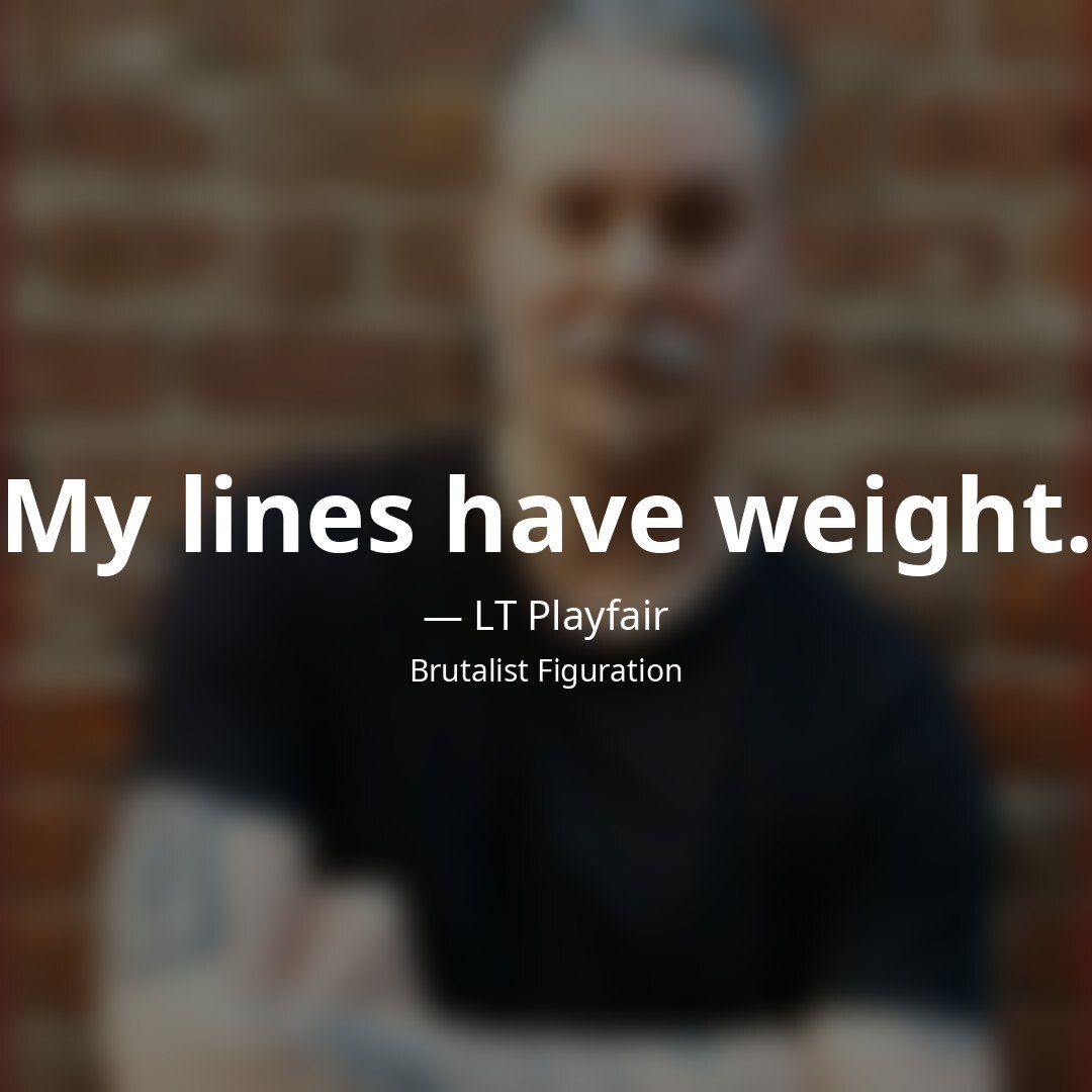 LT Playfair | Brutalist Figuration tweet media