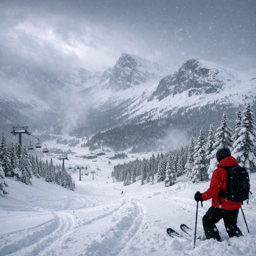 Pwdrfindbigmac's tweet image. 🚨 Skiers, the powder is calling! 🎿 Riksgränsen is reporting a jaw-dropping powder score of 92/100 with a whopping 26cm of fresh snow expected! Confidence level: 92%! Get ready to carve up the mountain! 🏔️ #powder #skiing #freshtracks powderfinder.bigmac-attack.com/resort/riksgra…