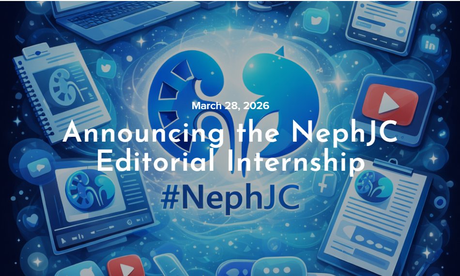 Nephrology Journal Club tweet media
