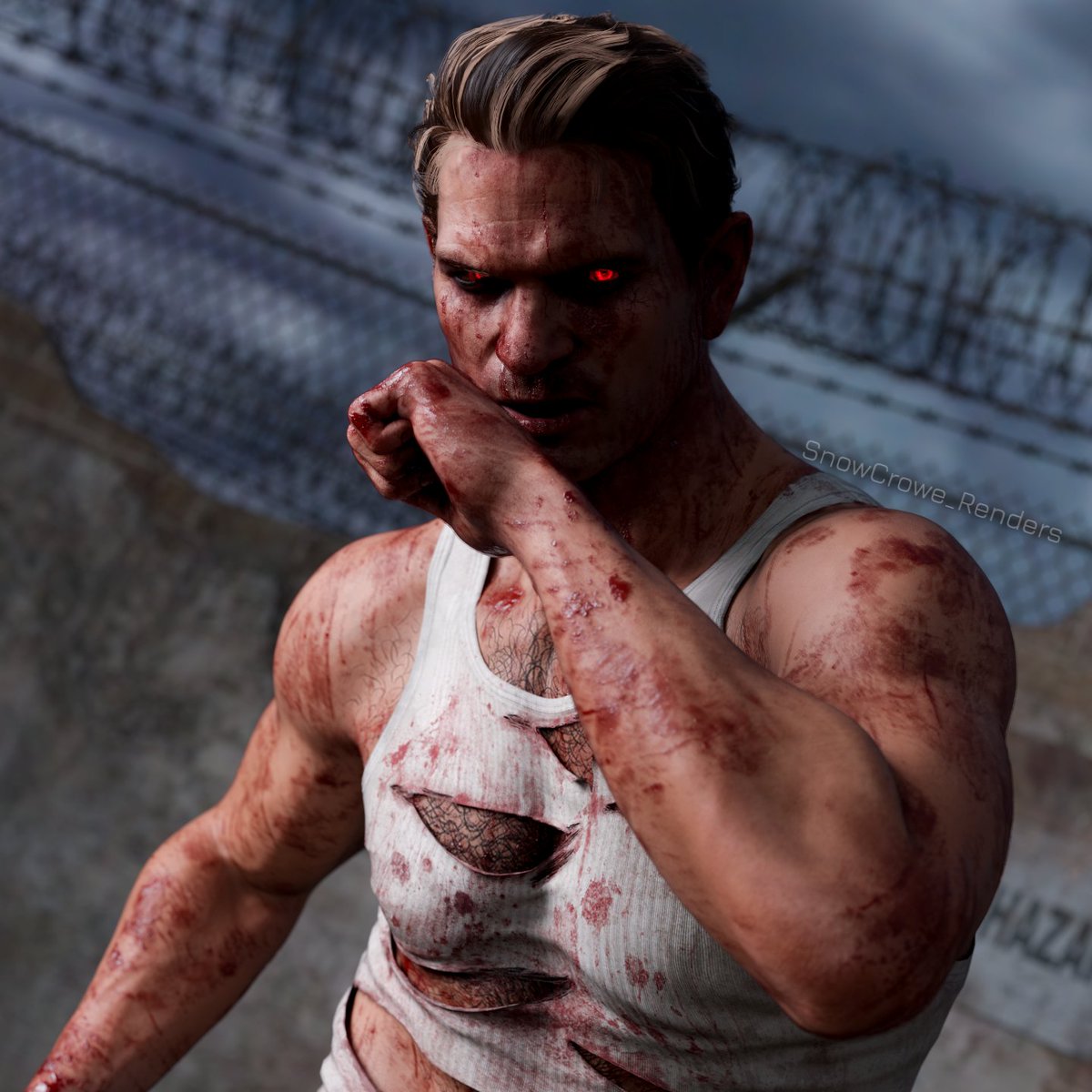 SnowCrowe's tweet image. Happy 3 year anniversary Dead Island 2! 🥂

*Ryan model done by @yamrouser18906
-----
*Please do not use my art without credit. NO EDITS! My art is NOT ai #DazStudio #Daz3D #DeadIsland2 #DI2 #DeadIslandRyan