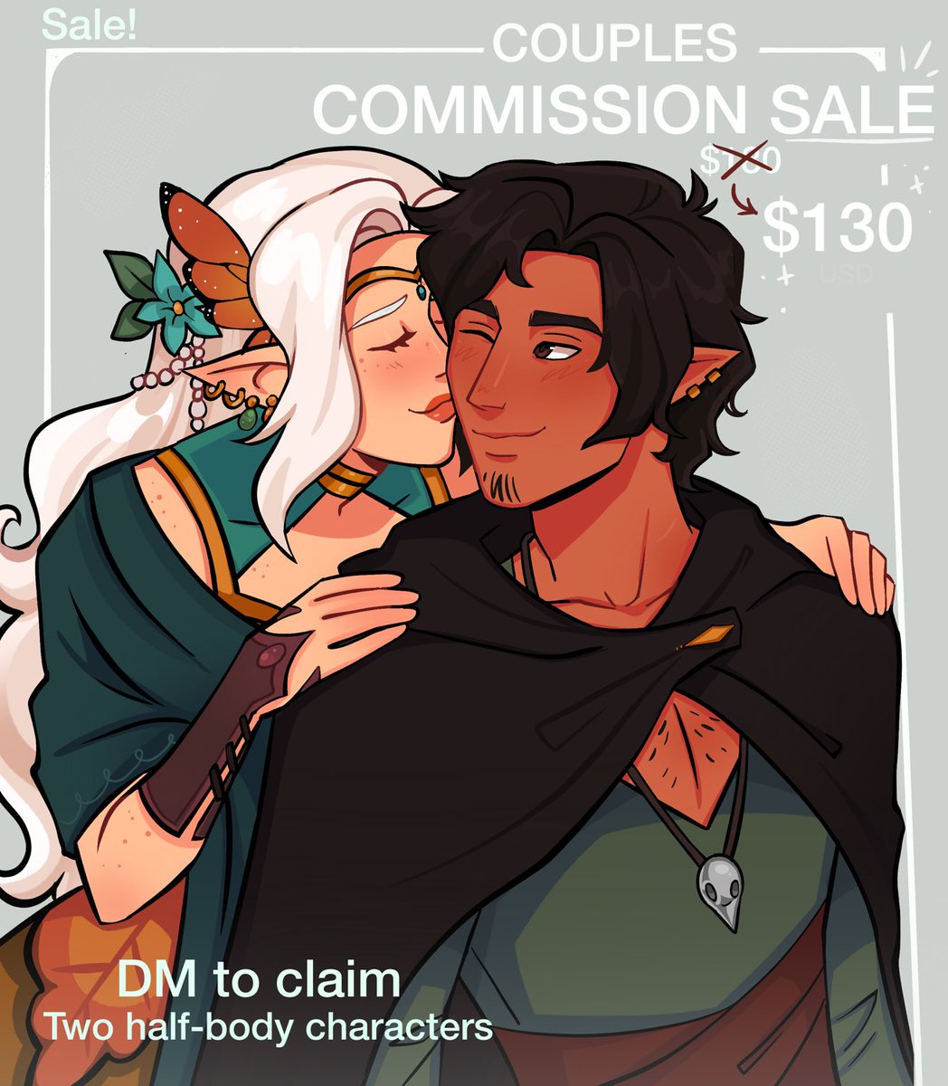 BonSquiggle's tweet photo. To help with rent, I’m reopening my couples commissions. Let me draw your ocs 💖 I have limited slots! If you’re interested, please dm. Any rts appreciated. Thank you!❤️☺️
#dungeonsanddragons #dnd https://t.co/hKFy1SWprB