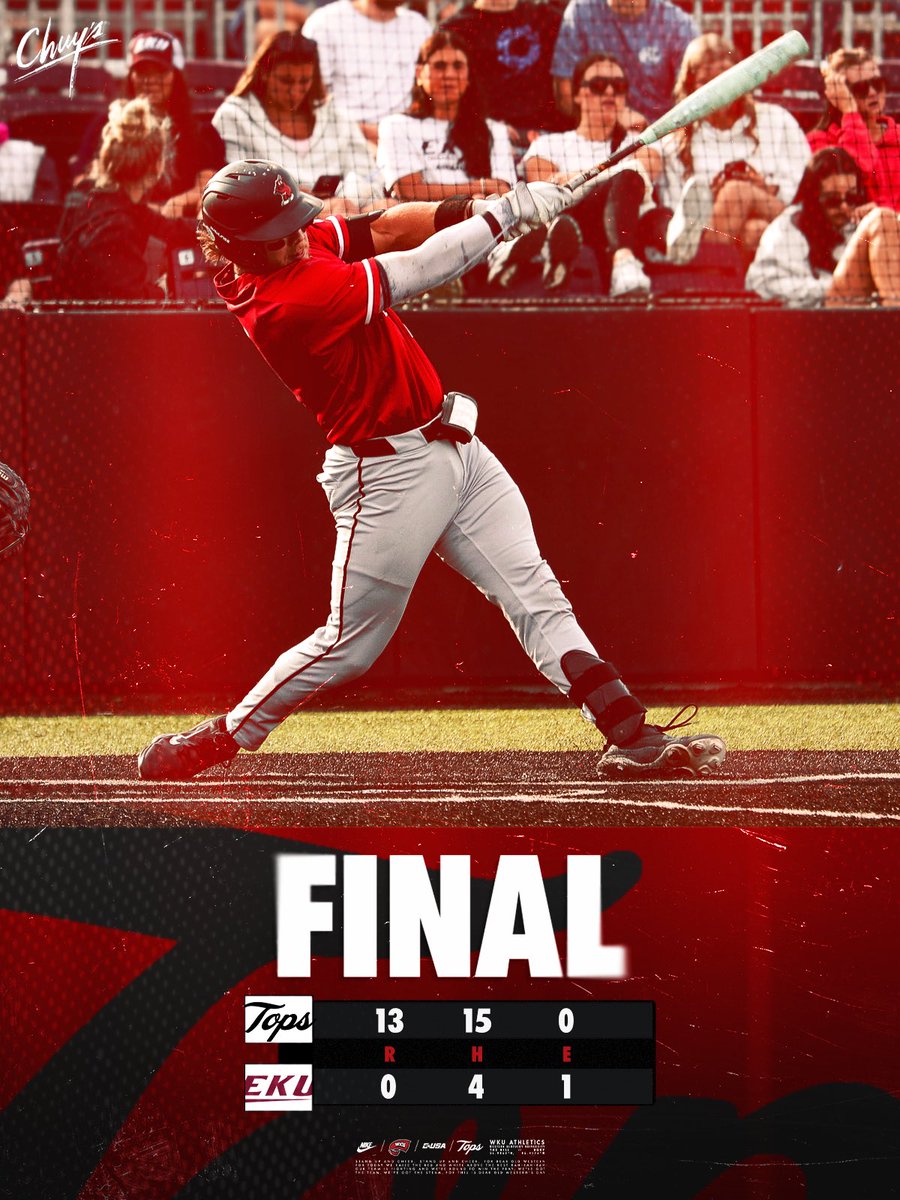 WKU_Baseball's tweet photo. Bluegrass Beatdown 💥🥊 https://t.co/KilQUgIDXD