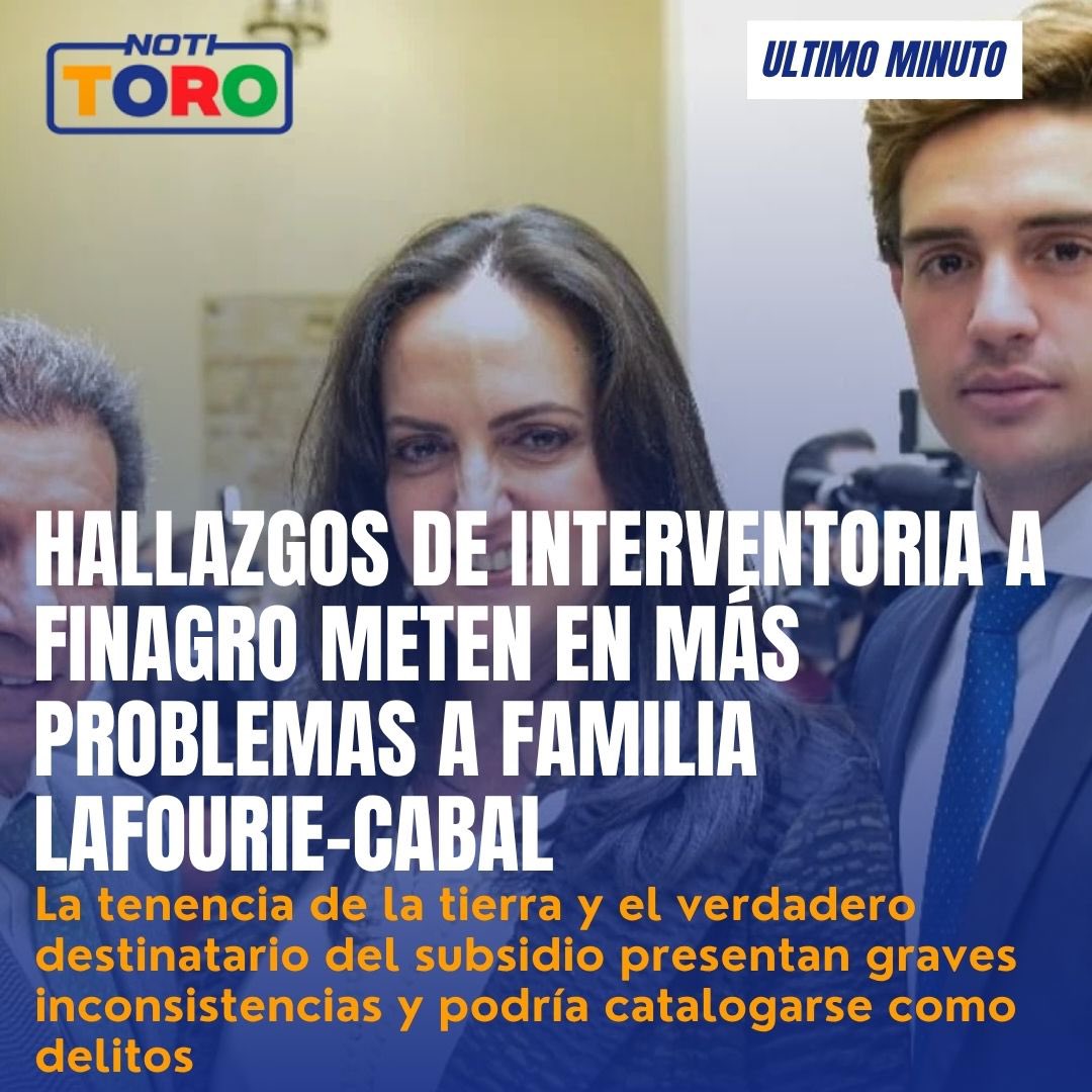 Nuevos Hallazgos en auditoría a Finagro meten en más problemas a la familia Lafourie-Cabal

notitoro.com/hallazgos-fina…