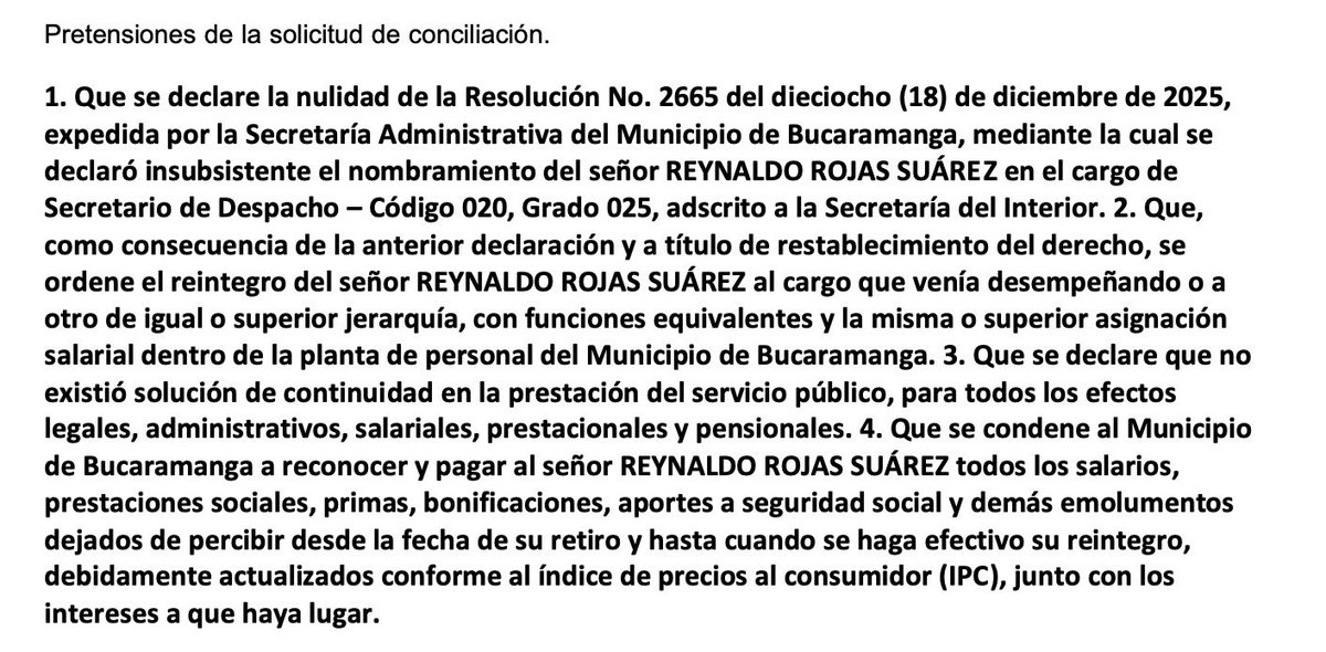 Socrates1948's tweet photo. #PrimiciadeSócrates Oscar Gerardo Hernández y el coronel Reinaldo Rojas demandaron a la @AlcaldiaBGA porque @Cportilla40 los declaró insubsistentes. https://t.co/oGlTqSlHoA