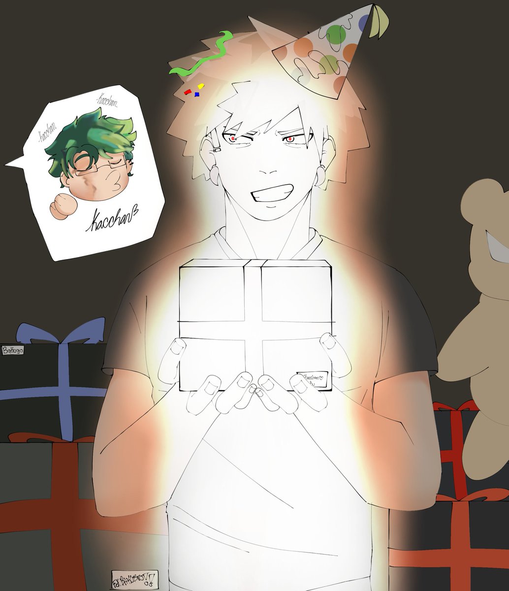 Seikasz's tweet image. This was rushed #not my proudest
#katsukibakugou