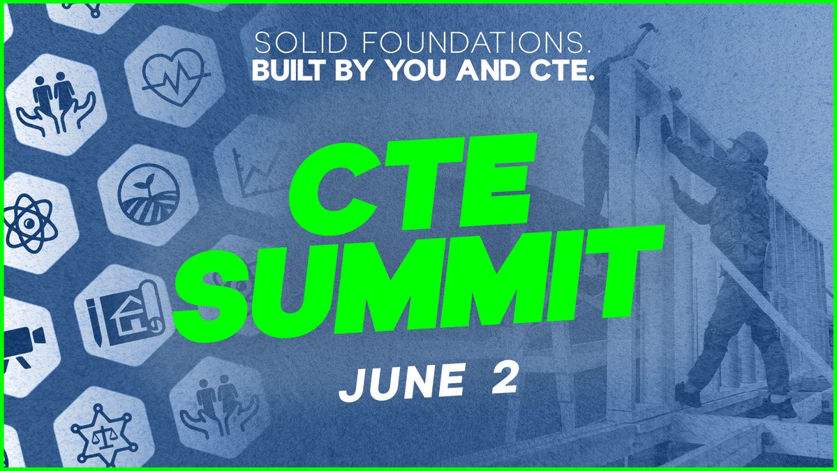 Region7ESC's tweet image. 🛠️ CTE educators, don’t miss this.
Join us June 2 for the Career &amp;amp; Technical Education Summit at Region 7.
Hands-on sessions. Fresh strategies. Real collaboration.

Register now: trst.in/u9f3wX

#Region7ESC #CTE #CareerAndTechnicalEducation