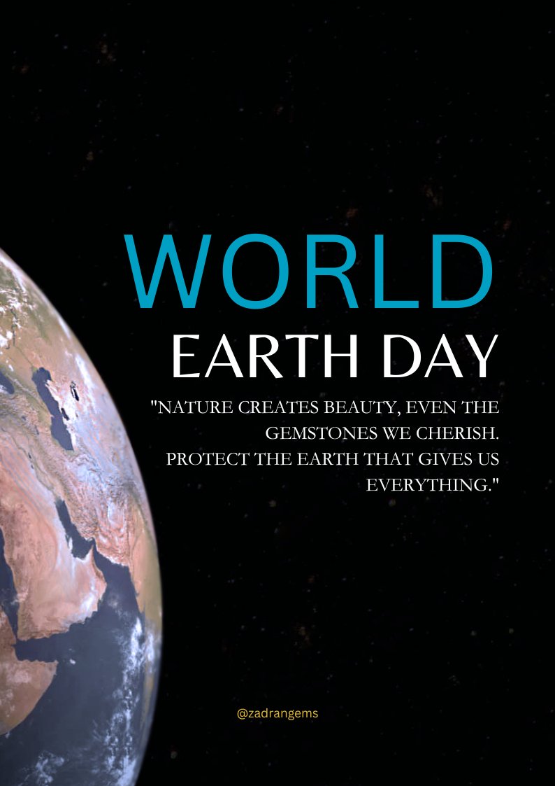zadrangems's tweet photo. 🌍 World Earth Day

Nature creates beauty, even the gemstones we cherish. 💎
Protect the Earth that gives us everything.

#WorldEarthDay #NaturalGemstones https://t.co/uqXV77GA4f