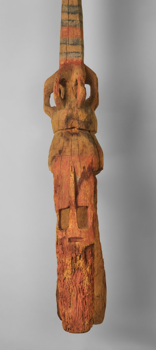 AfricanObjects's tweet photo. Title: Imina Na (Great Mask)

Location: Mali

Culture: Dogon peoples

Date: 18th–19th century

https://t.co/SDEHaq37IM 

 #Mali #ArtBot https://t.co/mH67wp6Jda