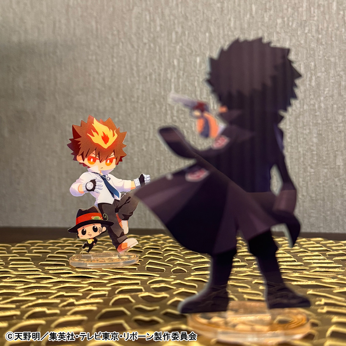 BandaiCollect's tweet image. We're excited to announce a new line from MegaHouse! 

Irusta Katekyo Hitman Reborn!

The Irusuta series is a collection of double-sided acrylic stands built on a simple concept: making it feel like the characters are actually standing in the room!

#khr #megakawaii #collectibles