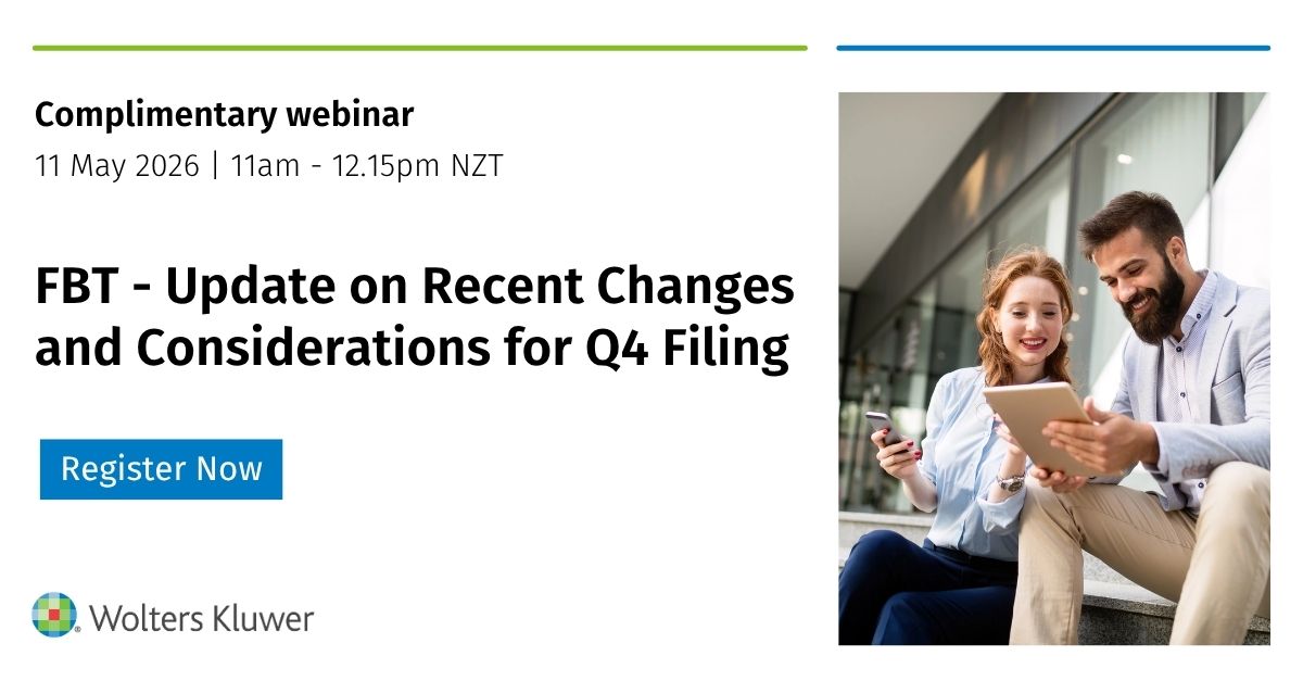 CCH_NZ's tweet photo. With the fast approaching deadlines for Q4 filing of FBT returns, ensure you have access to all the key information to understand the FBT regime and meet your FBT compliance obligations (as an employer or for your clients).

Register for our webinar ➡️
https://t.co/0i7EcvElMp https://t.co/wVQu6HFXmP