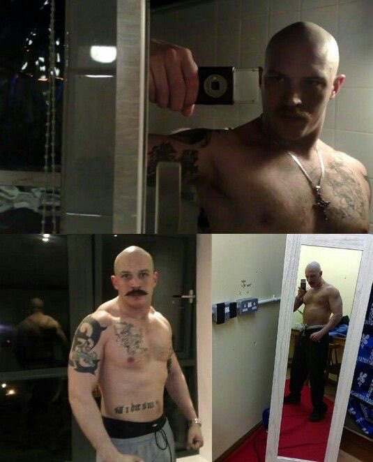 tom hardy for ‘bronson’ (2009)