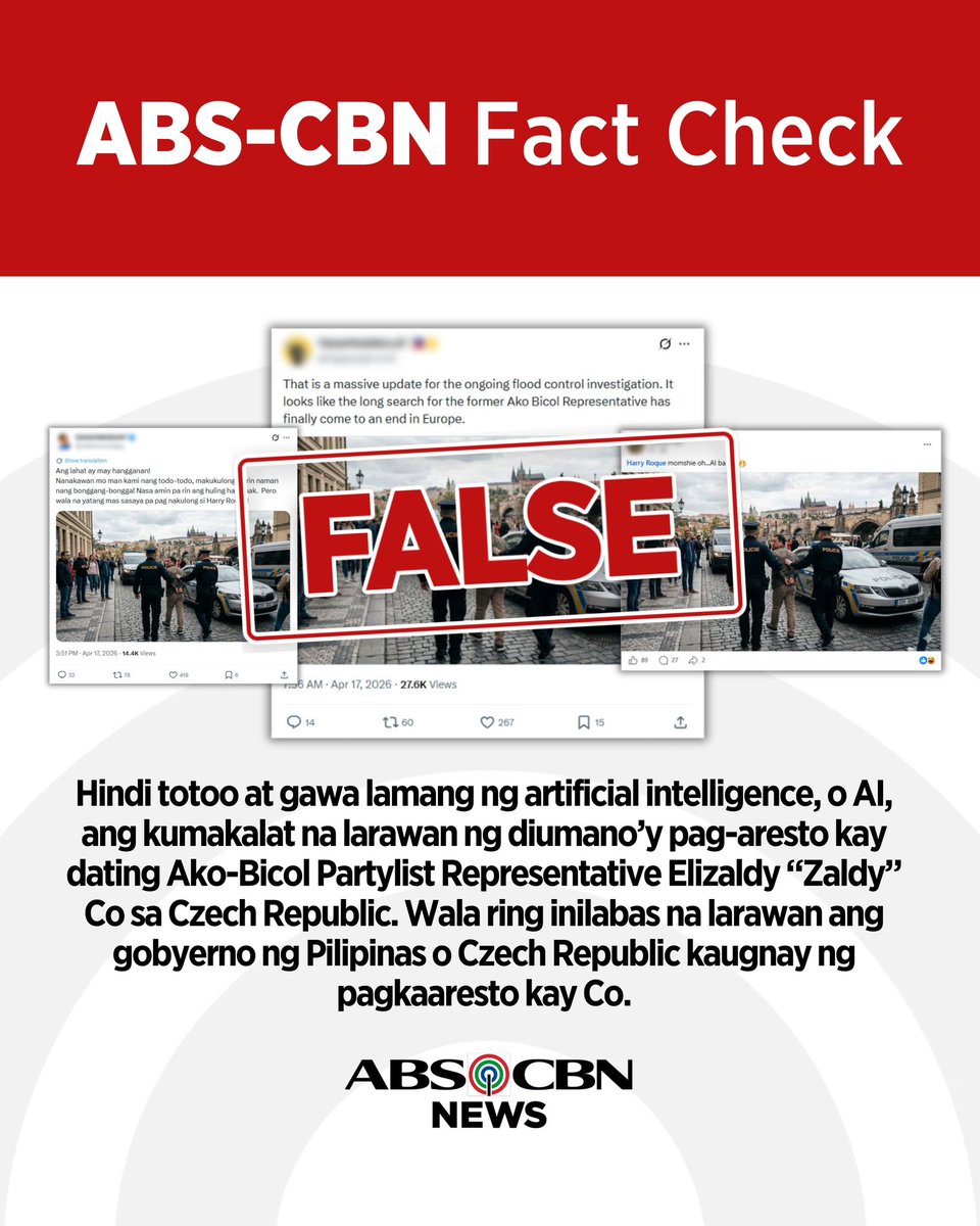 ABS-CBN Fact Check tweet media
