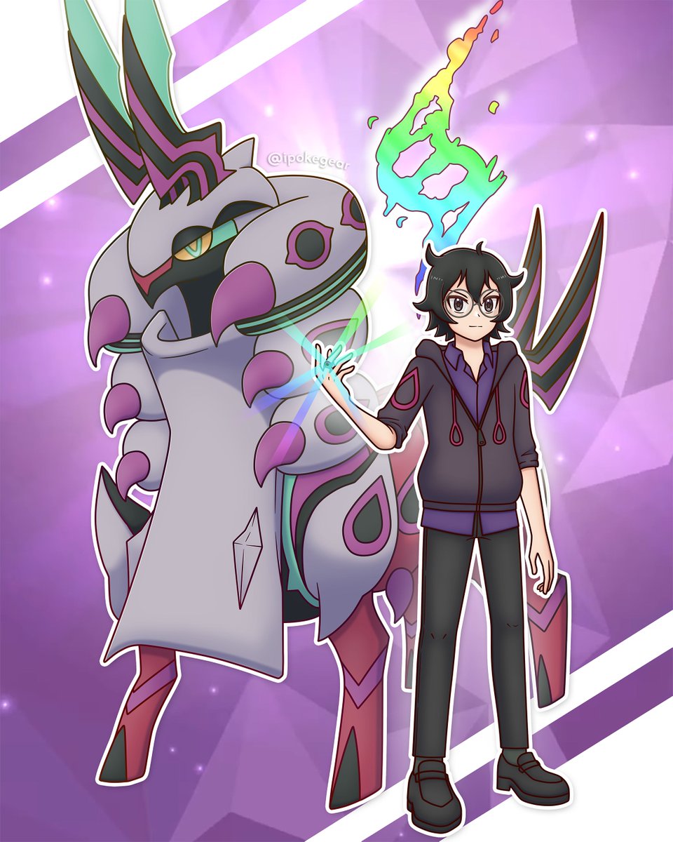 ipokegear's tweet image. Venin (OC) and Mega Scolipede!! ✨

I've drawn him before but this time he got Mega evolution!! 🔥

C0mmission from DA
⭐️ Thanks for the support!

#pokemon #pokemonfanart #vgen #vgenopen #commissionedart #commission #ポケモン