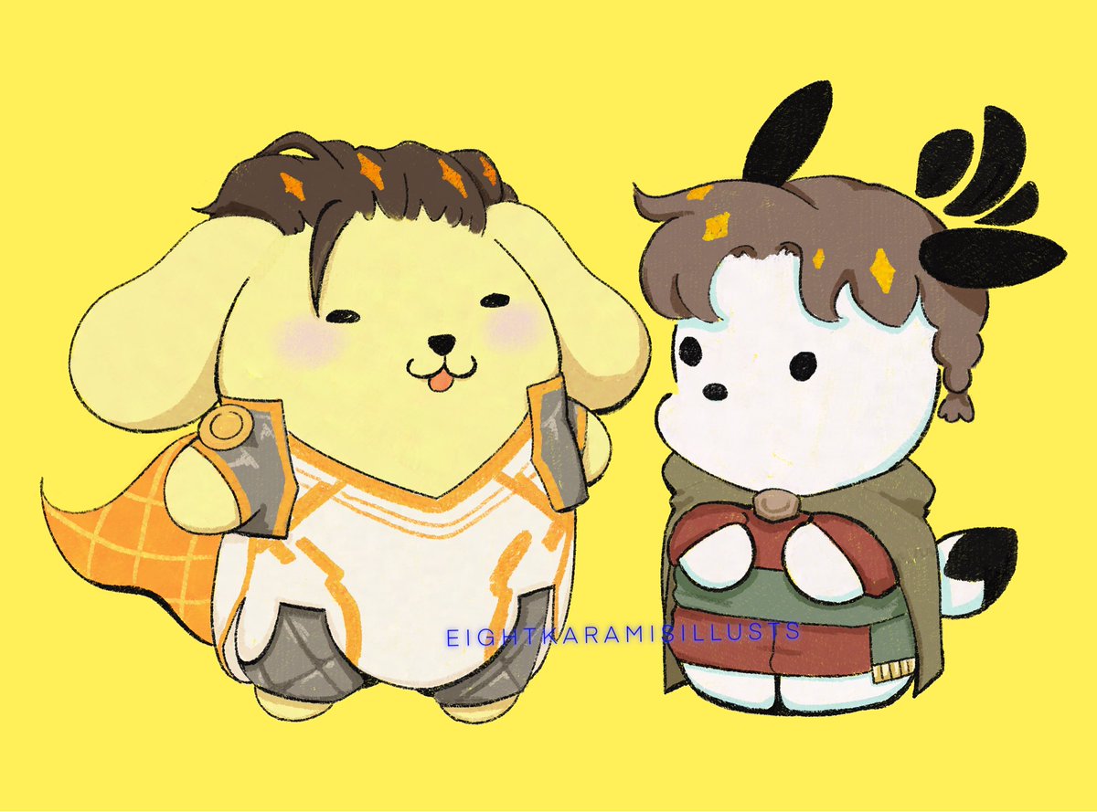 eightkaramis's tweet photo. B-day gifts for mah amazing partner
They love Claude Von Riegan like no other and I love their oc Dravan, so of course I did several little drawings of GoldenForest. I can't believe how cool @Danmerll3 is
#ocxcanon #bdaygift #claudevonriegan #procreate
(1/2) https://t.co/AjuJ42y8aw