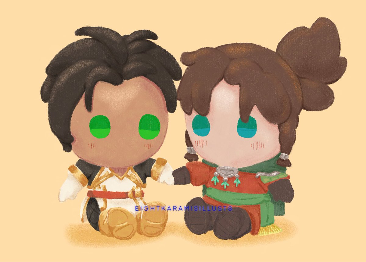 eightkaramis's tweet photo. B-day gifts for mah amazing partner
They love Claude Von Riegan like no other and I love their oc Dravan, so of course I did several little drawings of GoldenForest. I can't believe how cool @Danmerll3 is
#ocxcanon #bdaygift #claudevonriegan #procreate
(1/2) https://t.co/AjuJ42y8aw