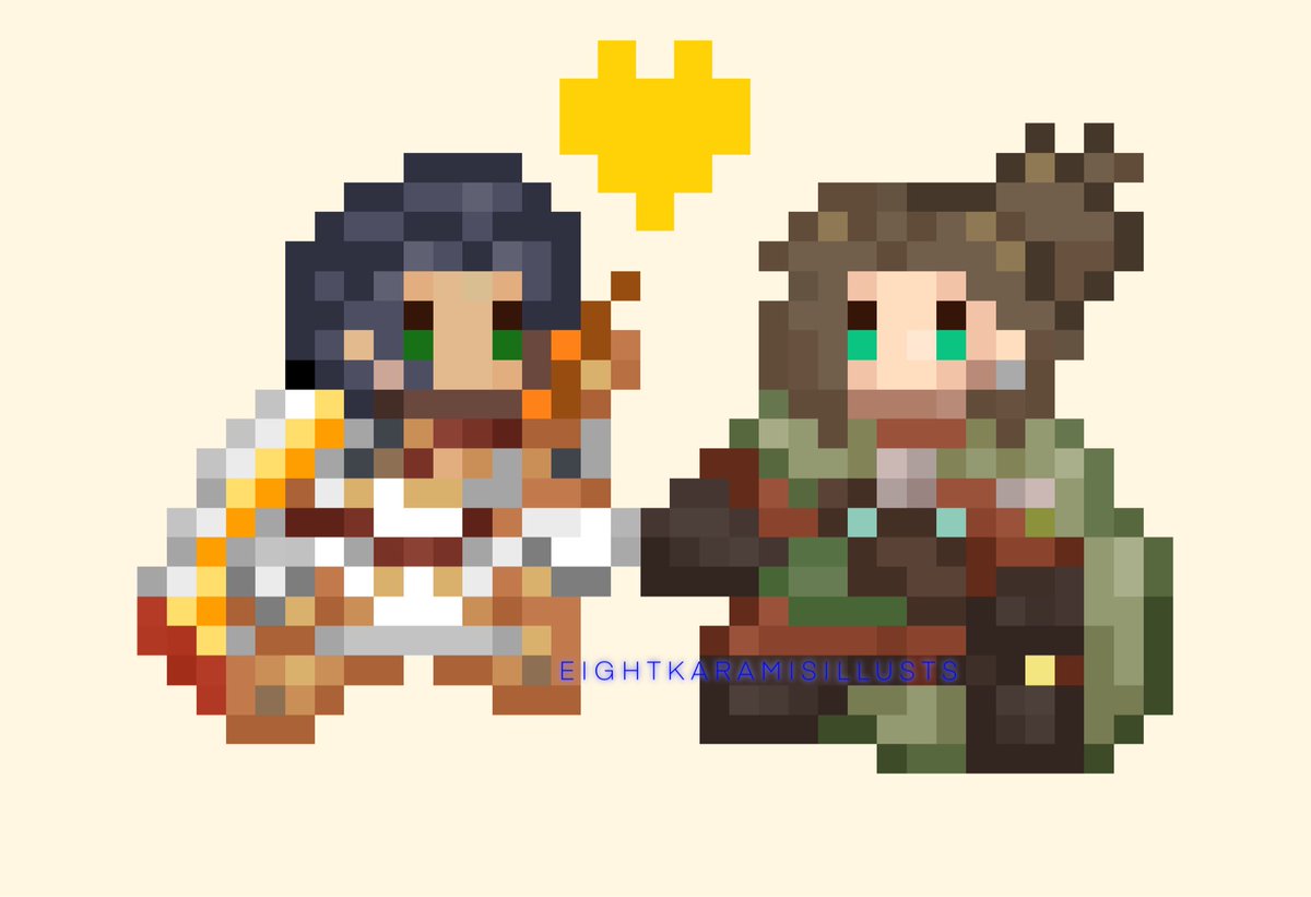eightkaramis's tweet photo. B-day gifts for mah amazing partner
They love Claude Von Riegan like no other and I love their oc Dravan, so of course I did several little drawings of GoldenForest. I can't believe how cool @Danmerll3 is
#ocxcanon #bdaygift #claudevonriegan #procreate
(1/2) https://t.co/AjuJ42y8aw