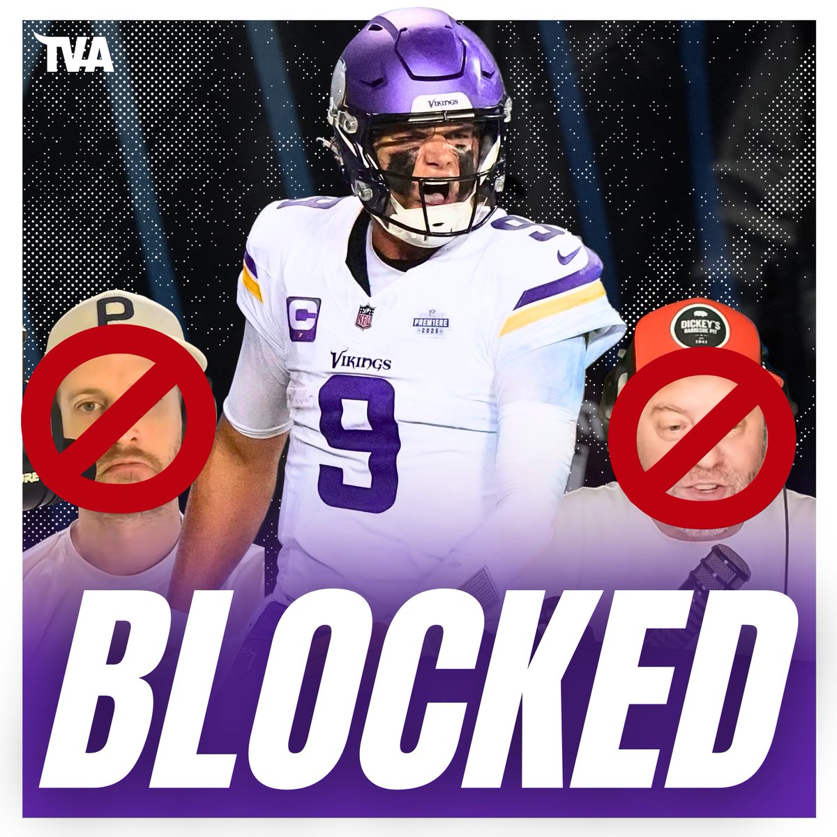 TheVikingAge's tweet image. J.J. McCarthy has apparently blocked two co-hosts of a major #Vikings podcast on social media ⬇️