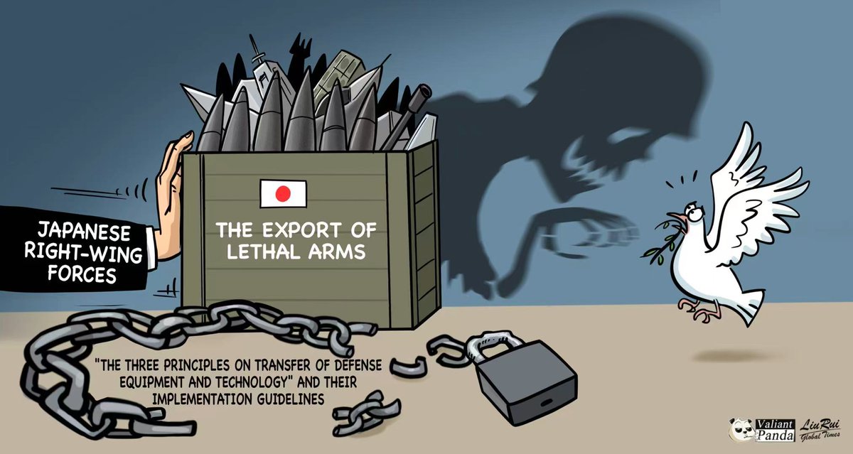 MeAdoteBeta's tweet photo. Japan's lifting of lethal arms exports sends peace reeling. https://t.co/oXgEDh7p4q