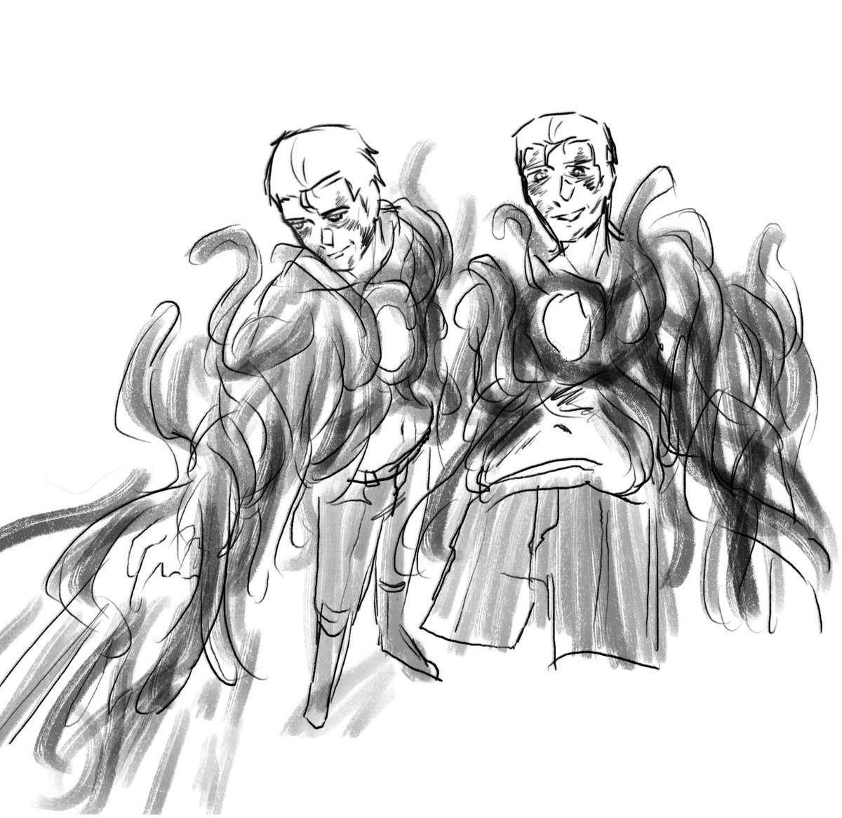 sonnetorue's tweet image. #AlbertWesker #ResidentEvil #REBHFun just quickly lined a sketch from last night