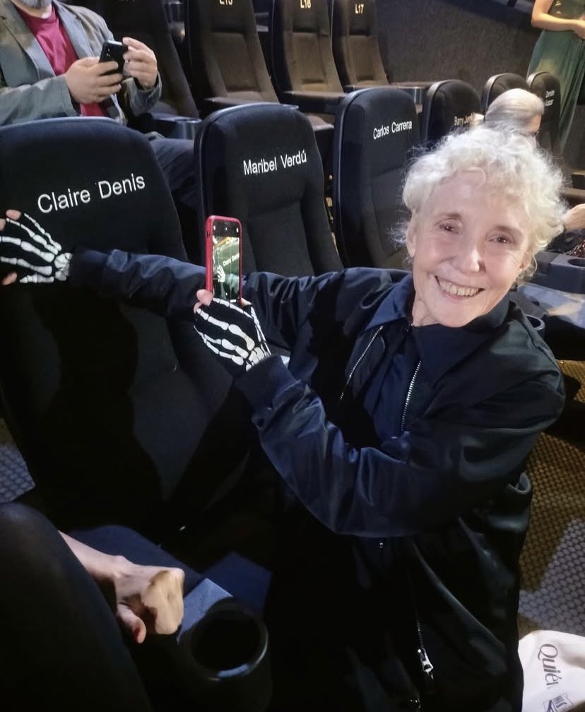 chillviaofarc's tweet photo. happy 80th birthday my beloved claire denis https://t.co/vnJvYkd4vl