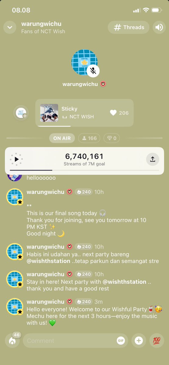 NCT WISH STREAM tweet media