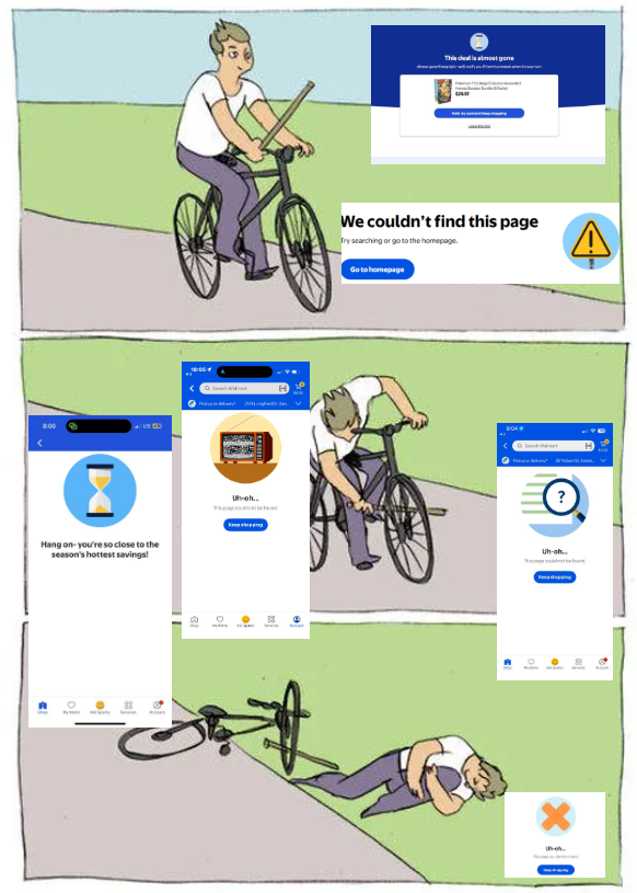 The walmart drop experience