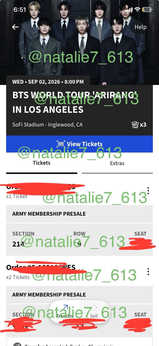 Natalie⁷ ⟭⟬ ㉧㉣㉣ seeing BTS!! tweet media