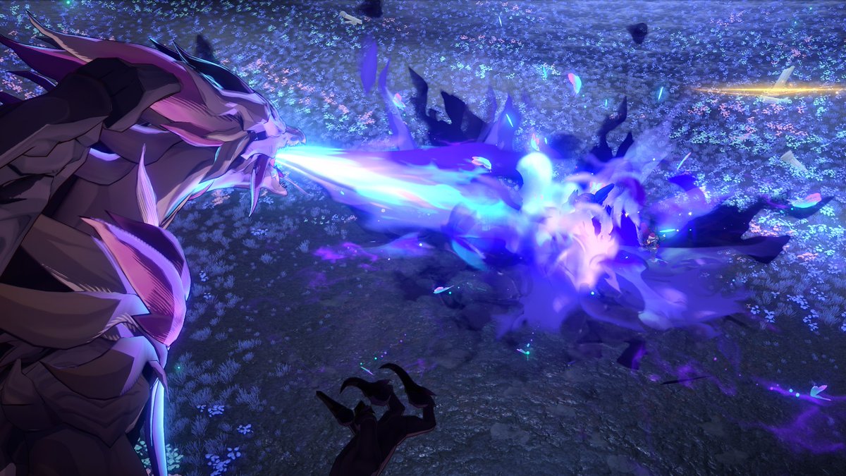 Castorice skin in combat 

-Via NeonTeam

#HonkaiStarRail