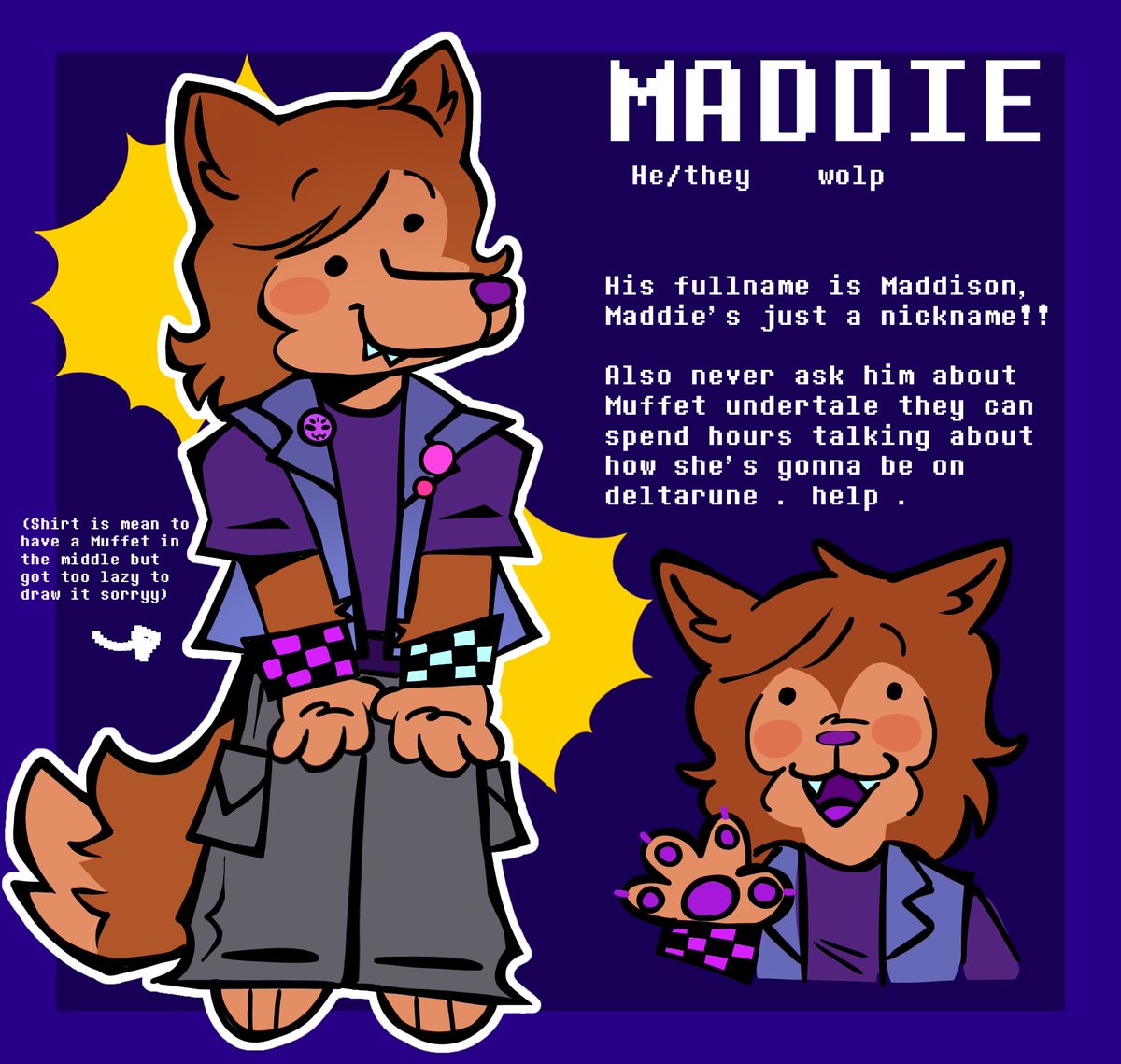🐺🕷️ MADDIE! | Muffet's beloved ♡ tweet media