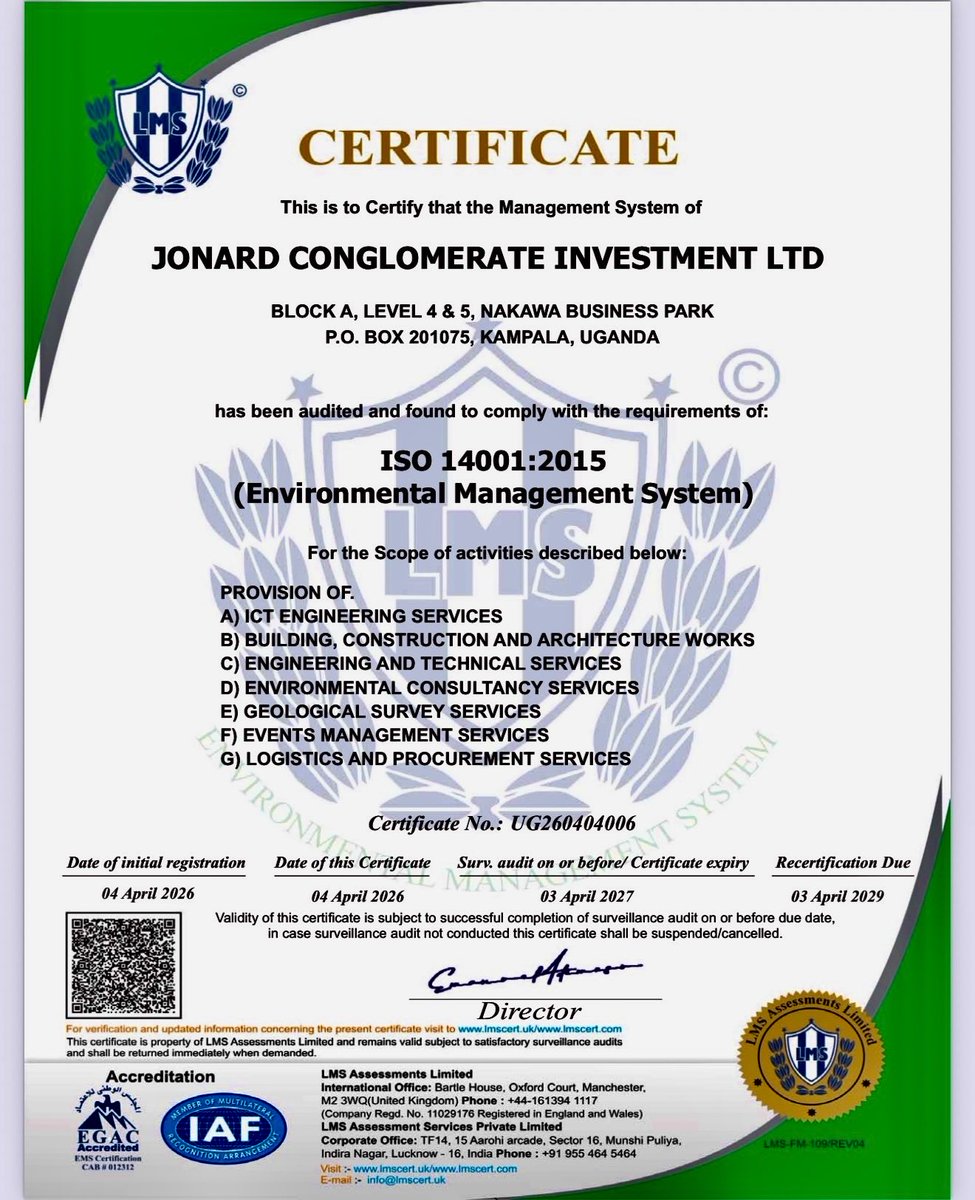 JONARDEVENTS's tweet photo. THREAD 🧵
1/3
Three certifications. One standard.
ISO 9001:2015, ISO 14001:2015, ISO 45001:2018 secured. A clear step forward in quality, environmental responsibility, and workplace safety. https://t.co/F4OtZWEFyi