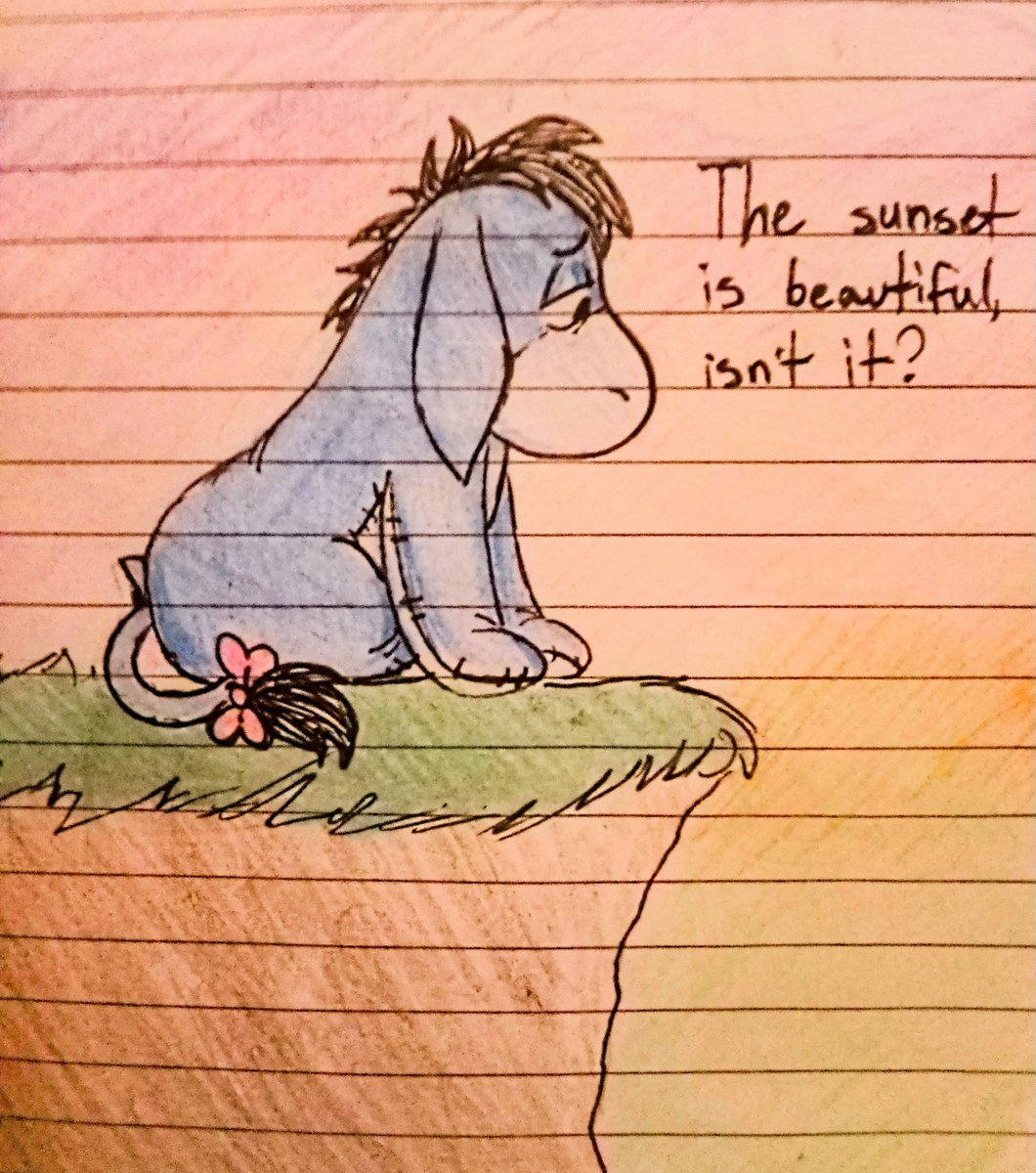 AllieDoodleGoat's tweet image. Eeyore doodles on paper of course

#doodles #Eeyore #traditionalart