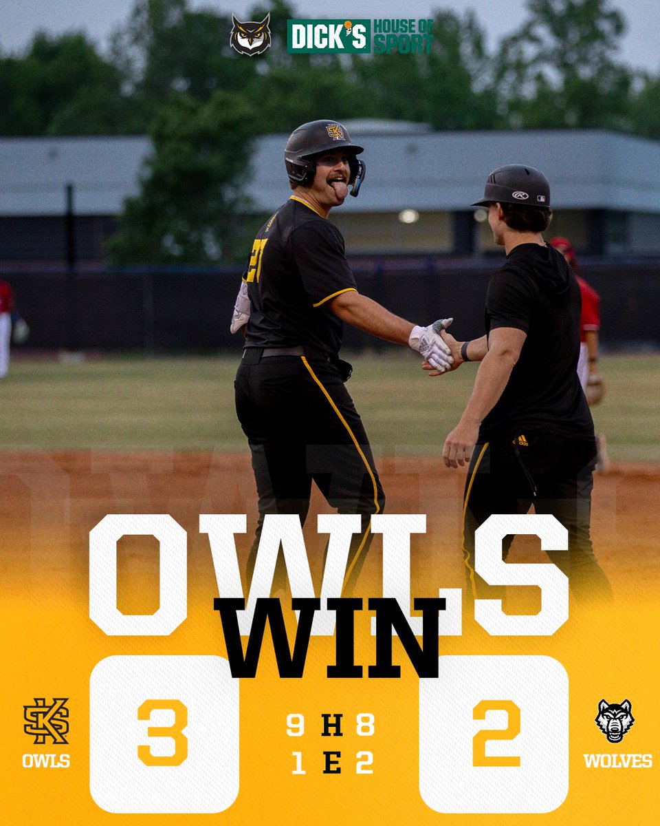 KSUOwlsBaseball's tweet image. Heading home with a W 😁

#BeDifferent | #HootyHoo