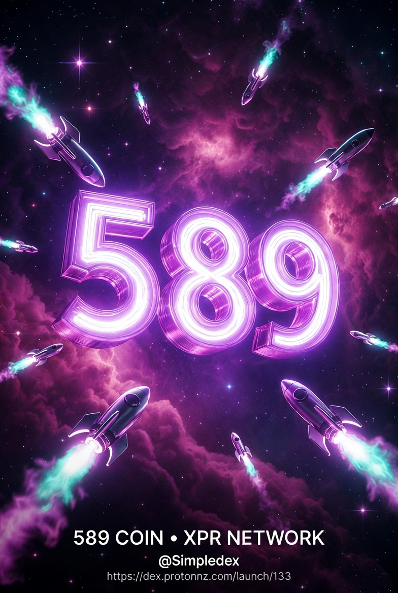 TheXmen2025's tweet image. People are still asleep… But 589 is AWAKE and PUMP on SimpleDEX ! 

 Let's make 589 great again! 💜 
dex.protonnz.com/token/133 

#SimpleDEX #XPR #MemeSeason