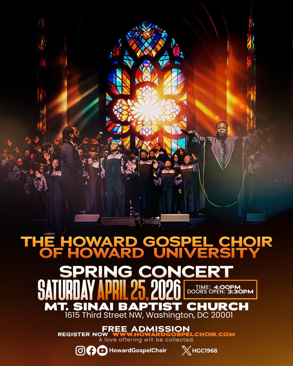 Howard Gospel Choir tweet media