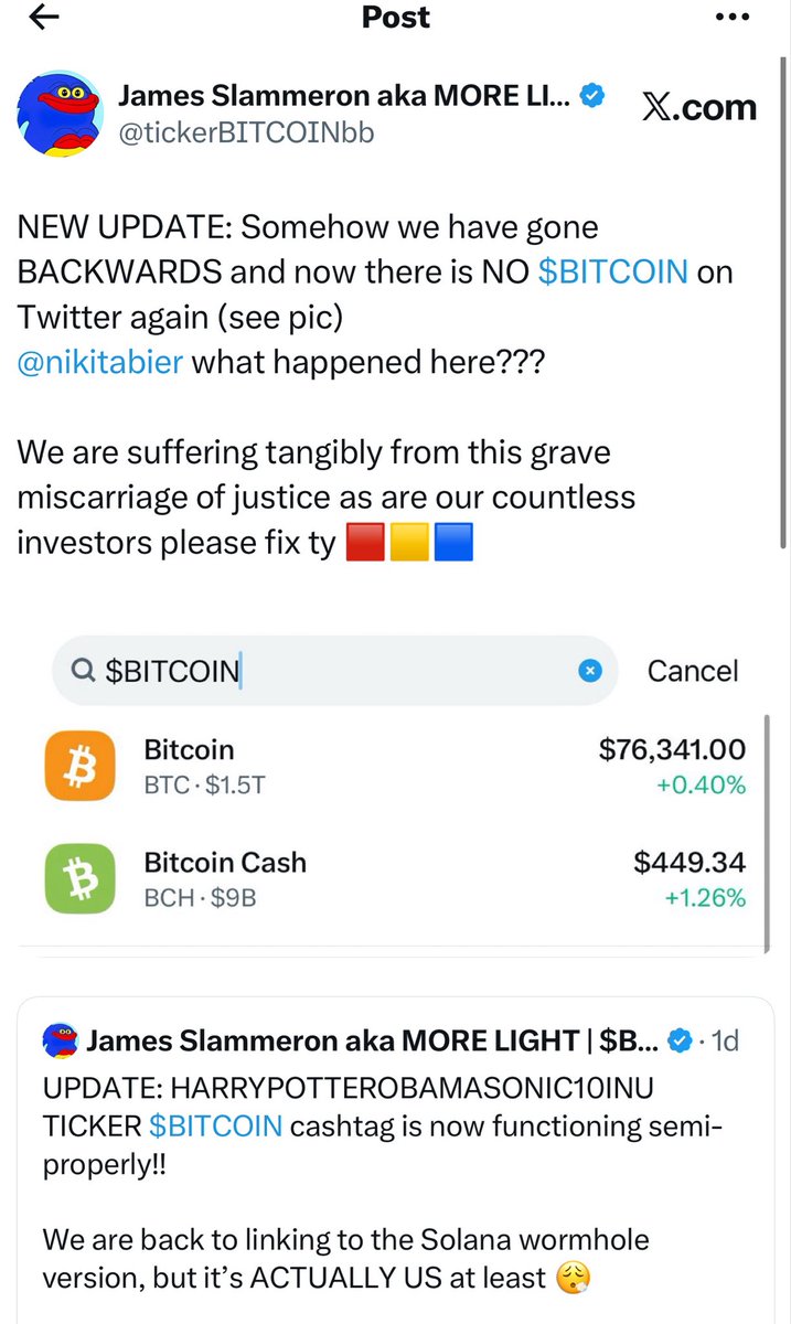 James Slammeron aka MORE LIGHT | $BITCOIN ‡ 🟦🟨🟥 tweet media