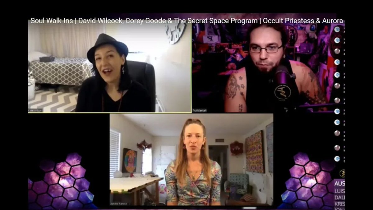OccultPriestess's tweet photo. Soul Walk-Ins | David Wilcock, Corey Goode & The Secret Space Program | Occult Priestess
TruthSeekah Occult Priestess & Aurora #SSP #NoSSPTM DEEP #Soul Knowledge from Ancient Mystery Schools to CELESTIAL STAR KNOWLEDGE!
https://t.co/aDAOv3ccEa https://t.co/RD2q3sgDsG