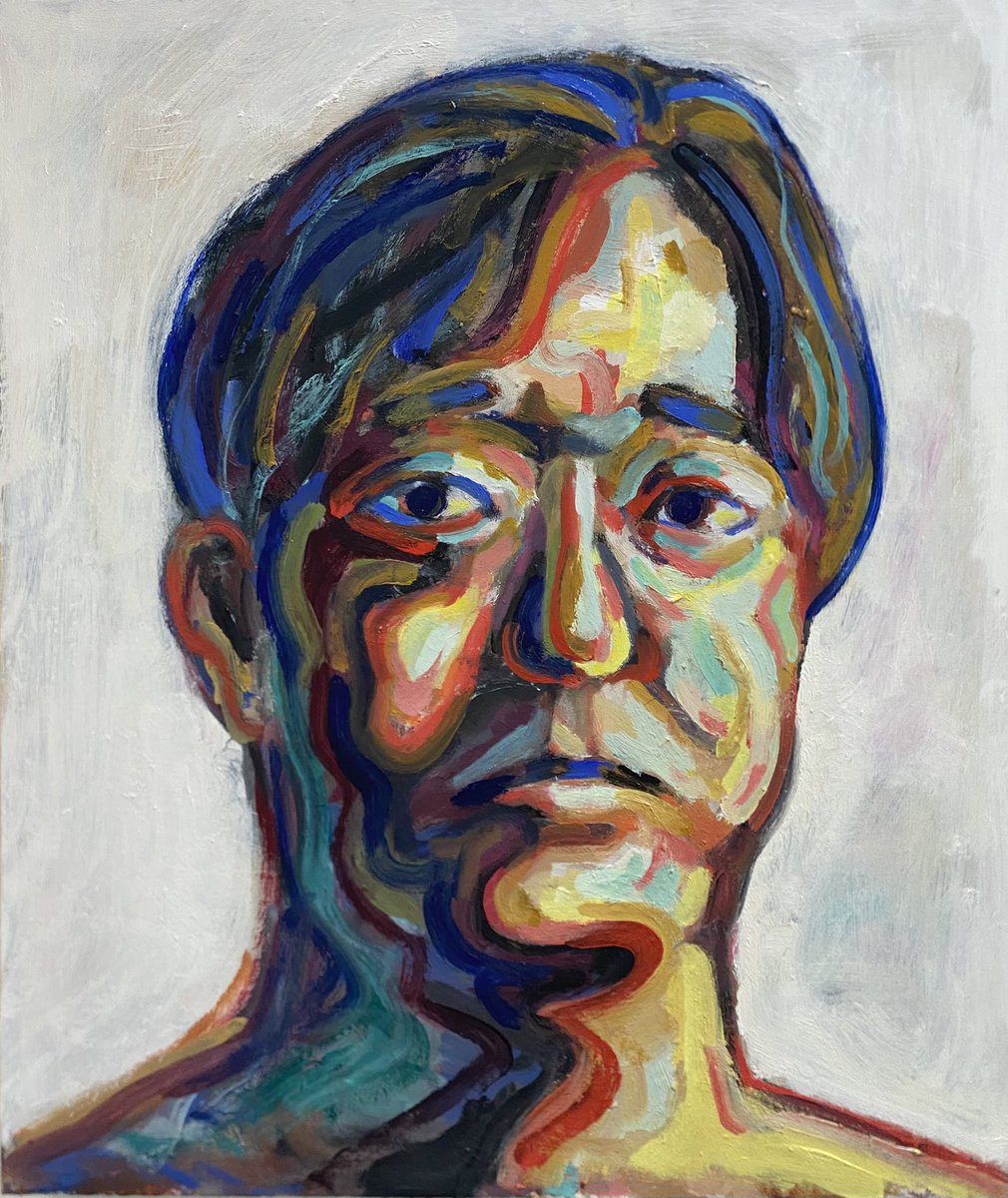 toru_massaki's tweet image. 自画像

F10 53cm×45.5cm
oil on canvas

#art #oilpaint #アート #油絵 #自画像