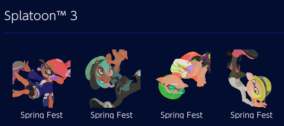 IconsNSO's tweet image. The Spring Fest #NintendoSwitchOnline icons have begun rolling out to elligible players! As usual, you can combine them with any previous Splatoon 3 icon elements. #NintendoSwitch #NintendoSwitch2