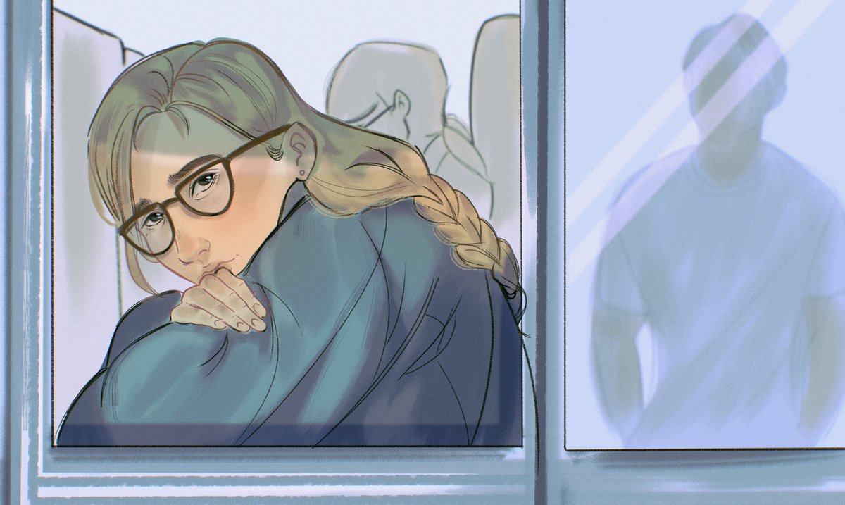 inspired by the fic "Rivers and Roads" by griffenly, the idea of Mel leaving everything behind to start over #langdonmel