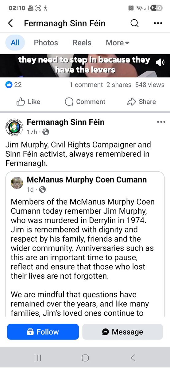 Fritzer77's tweet photo. Are @sinnfeinireland @FermanaghSF now publically confirming what we have always known ??
Sinn Fein and PIRA are one of the same !!  Quite a militaristic monument to the civil rights campaigner and Sinn Fein activist 🤔
@duponline @GRobinsonDUP time to grow a set and walk away. https://t.co/Slwz3RKqWR