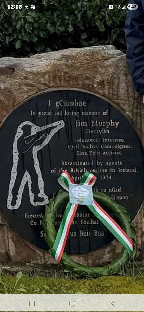 Fritzer77's tweet photo. Are @sinnfeinireland @FermanaghSF now publically confirming what we have always known ??
Sinn Fein and PIRA are one of the same !!  Quite a militaristic monument to the civil rights campaigner and Sinn Fein activist 🤔
@duponline @GRobinsonDUP time to grow a set and walk away. https://t.co/Slwz3RKqWR