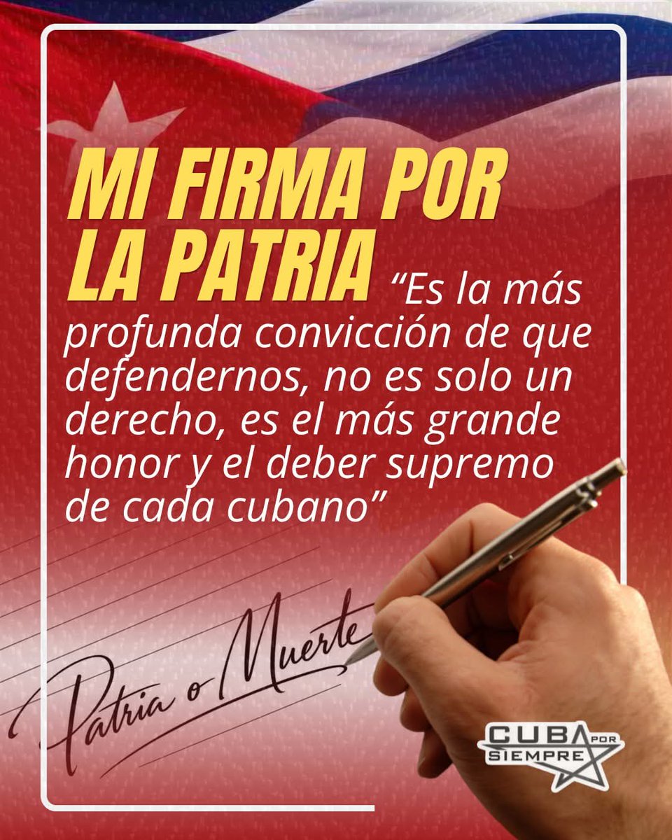 #CubaNoSeRinde y está firmé <a href="/DPELasTunas/">Educación Provincial Las Tunas</a>