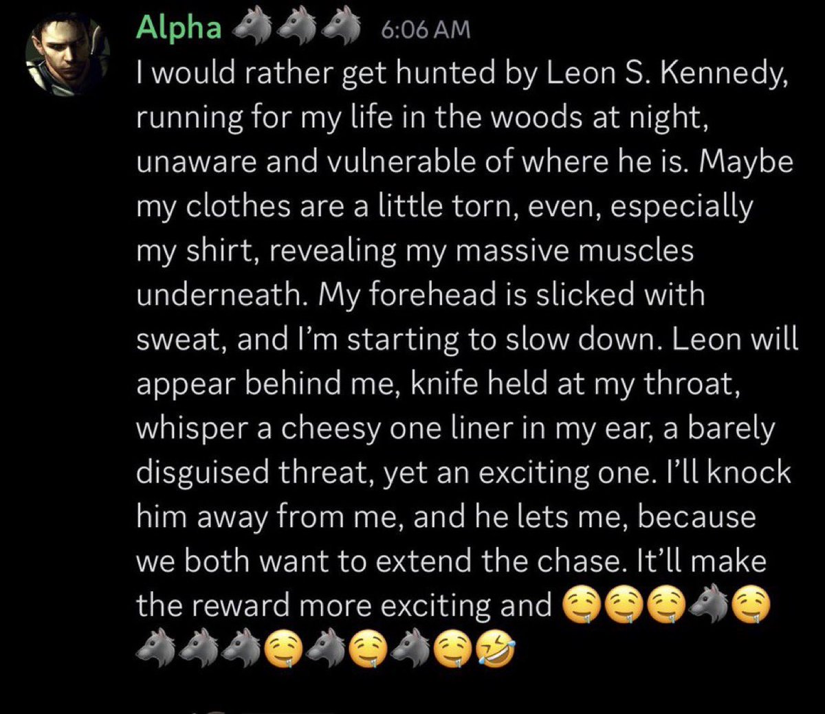 Evil Leon S. Kennedy tweet media