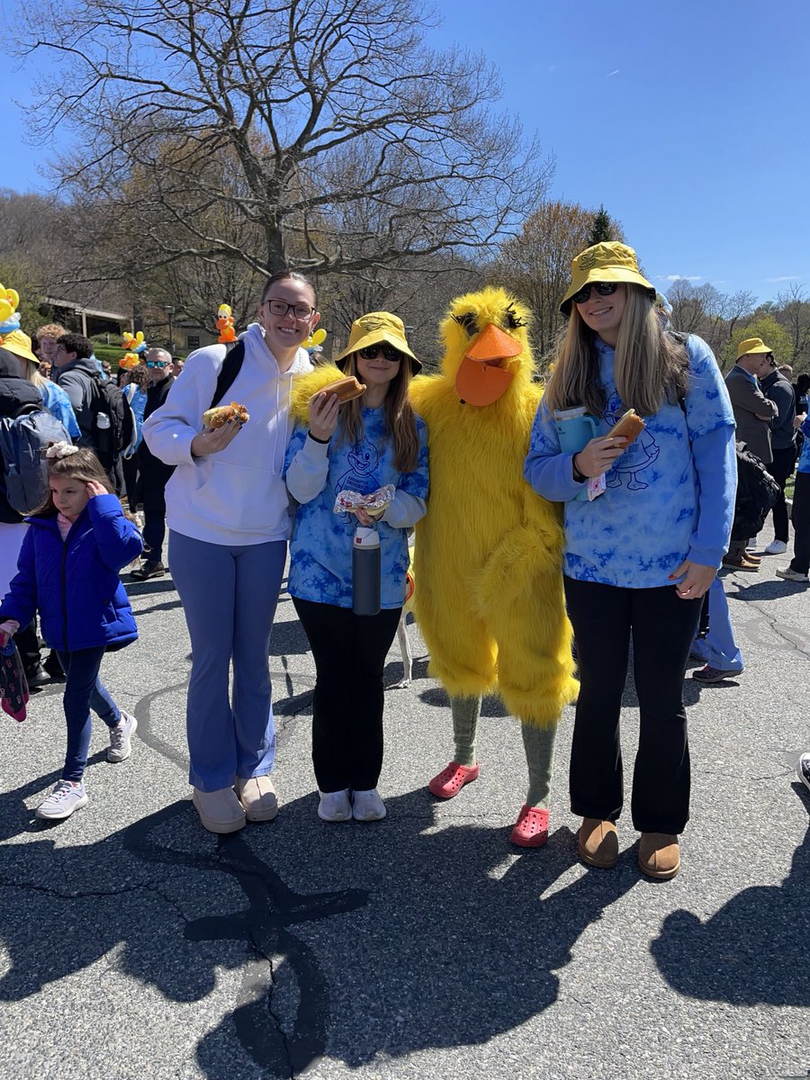 AssumptionWBB's tweet photo. Happy Duck Day. One of the best traditions at Assumption as we welcome back our ducks back to the pond on campus. https://t.co/C58cks5IQU