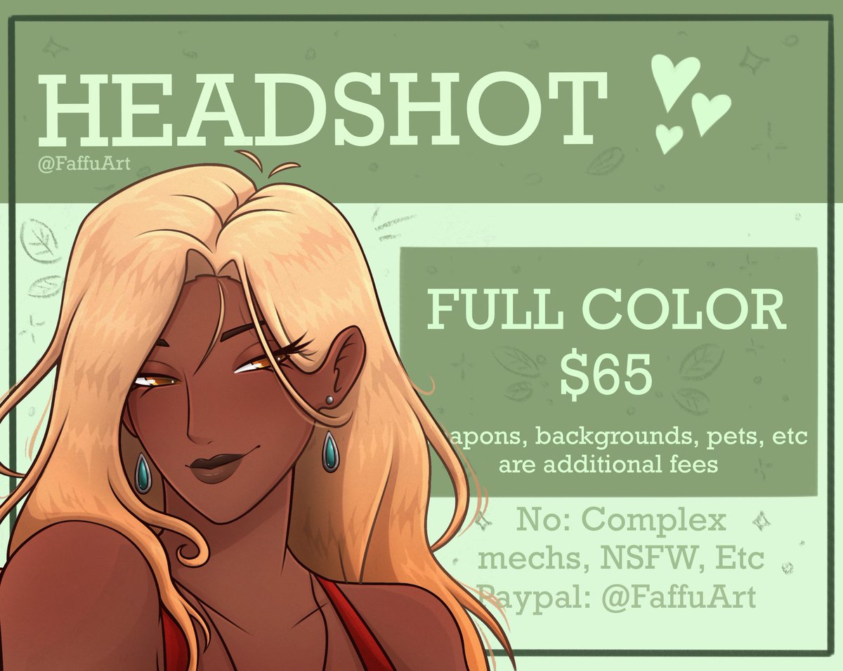 FaffuArt's tweet image. COMMISSIONS OPEN!
I’m about 500 away from making rent :(
Any help is appreciated!

DM for inquiry ✨
USD prices 🌙
RTs GREATLY APPRECIATED! ✨
#dungeonsanddragons #dndart #commissionsopen