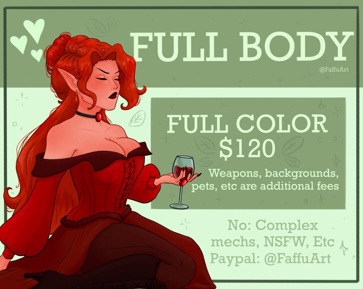 FaffuArt's tweet image. COMMISSIONS OPEN!
I’m about 500 away from making rent :(
Any help is appreciated!

DM for inquiry ✨
USD prices 🌙
RTs GREATLY APPRECIATED! ✨
#dungeonsanddragons #dndart #commissionsopen