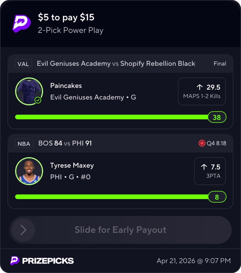 gonthebettor's tweet image. $5 PRIZEPICKS GANG WYAAAAA

WE MADE IT TO DAY 2 🔥

LETS KEEP IT ROLLING! 🤑
$5➡️$15✅
$15➡️$45 📝
$45➡️$135
$135➡️$405
$405➡️$1,215

I WANNA KNOW, SO LIKE THIS IF YOU’RE TAILING THE NEXT ONE 🙏❤️
#POTD #NBA #MONEY